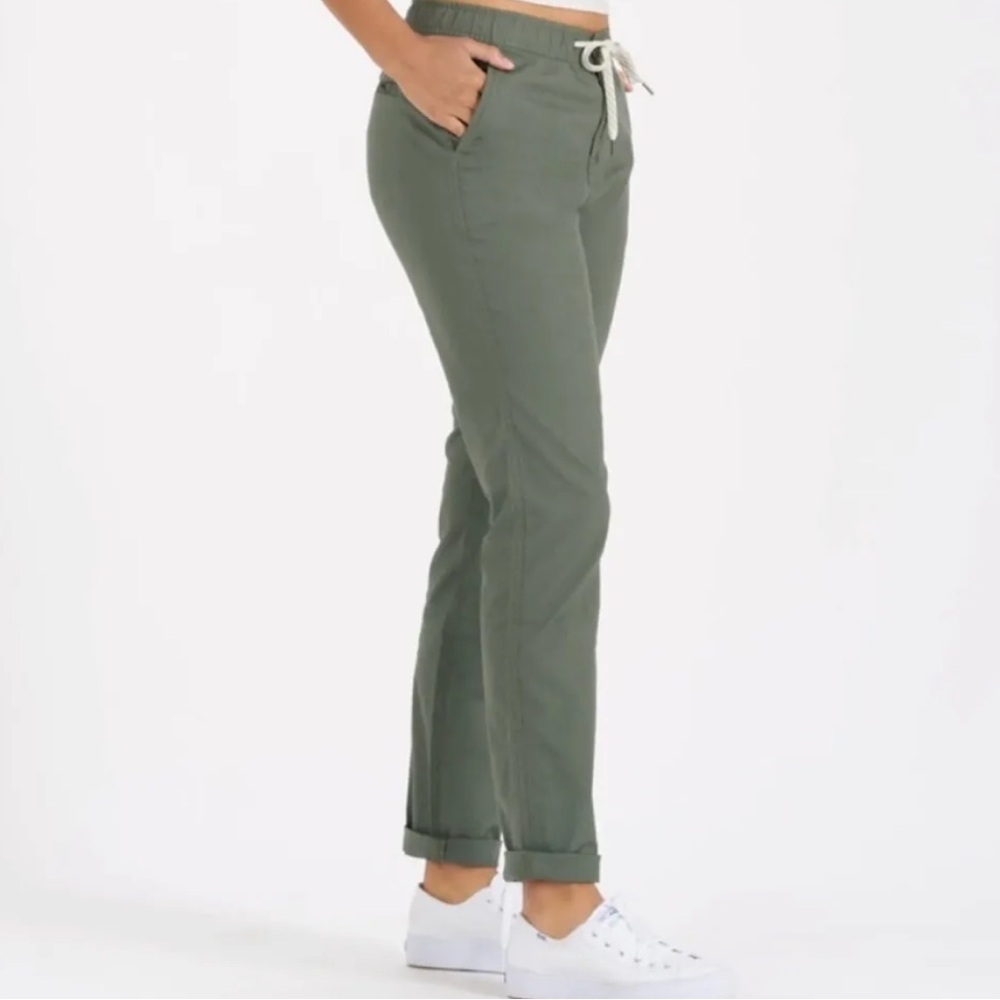 VUORI Ripstop Pants | Army Green - Picture 3 of 8